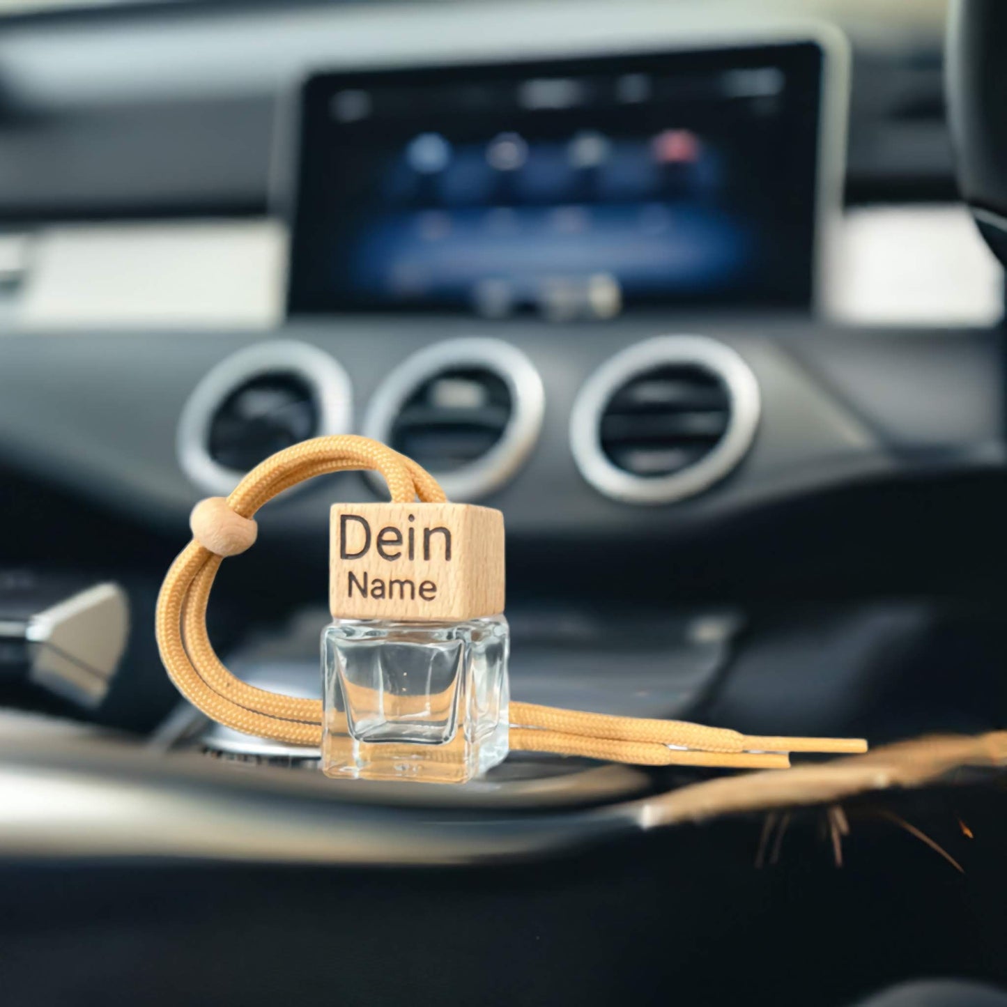 Autoduft mit Wunschtext Clip & Aufhängbar 100%PuresÖl