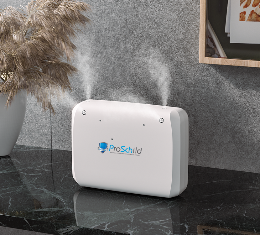 Mystic Air – Diffuser mit Kaltvernebelung & 2×250 ml Duftöl enthalten | Für bis zu 120 m²