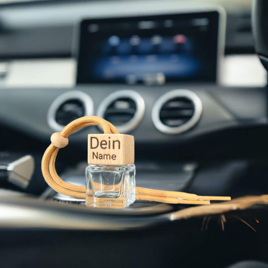 Autoduft mit Wunschtext Clip & Aufhängbar 100%PuresÖl