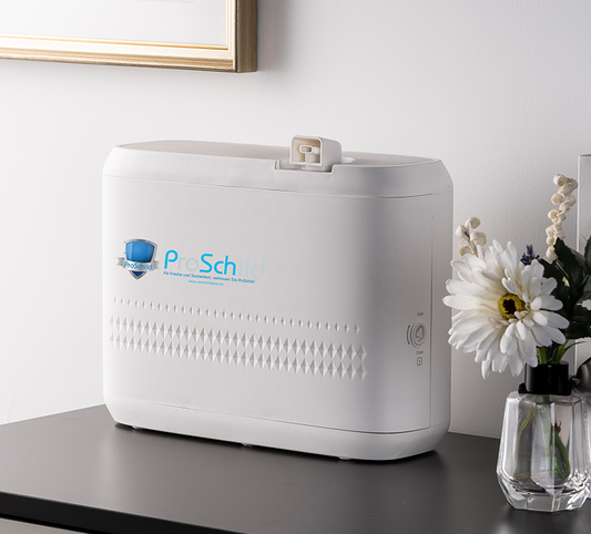 MistAura Pro M/L – Kaltvernebler Diffuser mit HVAC-Anschluss & 500 ml Duftöl | Für 400–850 m²