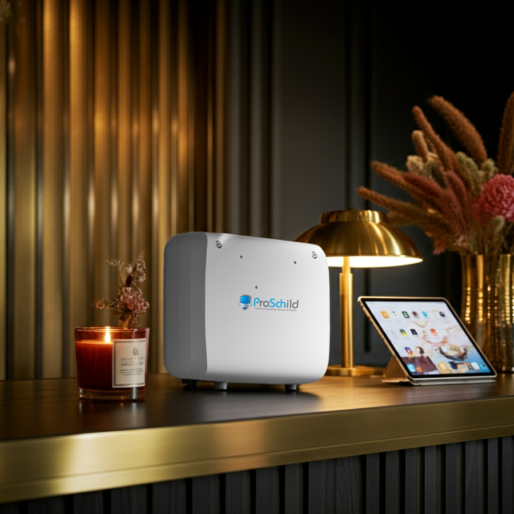 Mystic Air – Diffuser mit Kaltvernebelung & 2×250 ml Duftöl enthalten | Für bis zu 120 m²