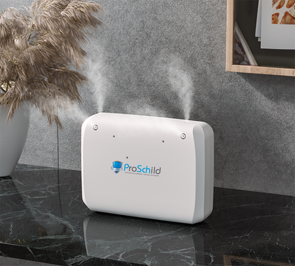 Mystic Air – Diffuser mit Kaltvernebelung & 2×250 ml Duftöl enthalten | Für bis zu 120 m²