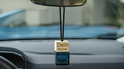 Autoduft mit Wunschtext Clip & Aufhängbar 100%PuresÖl
