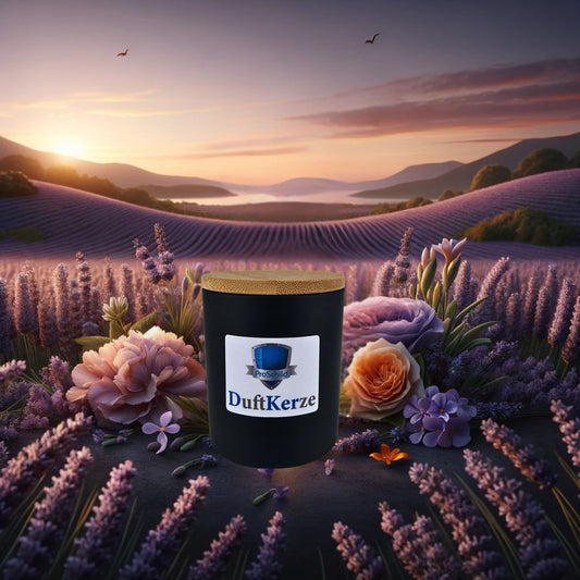 Duftkerze - Lavendel - Lavender - Scented Candle
